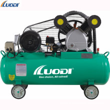 Compressor de ar móvel elétrico industrial conduzido correia do pistão de 5.5HP 380V 100L